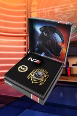 Replika Mass Effect - N7 Premium Box (medaila, minca, nášivka)