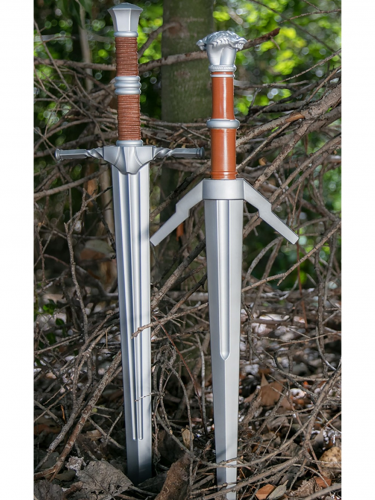 Replika zbrane Zaklínač 3: Divoký Hon - Steel and Silver