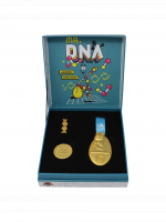 Zberateľská sada Jurassic Park - Genetics Laboratory Service Award (mince, medaily, odznak)