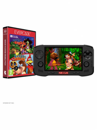 Retro herná konzola Evercade Nexus & Banjo-Kazooie Double Pack (PC)