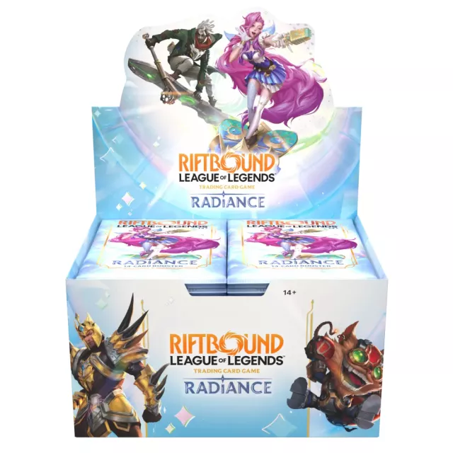 Kartová hra Riftbound TCG - Radiance - Booster Box (24 boosterov) - Riftbound TCG: Radiance