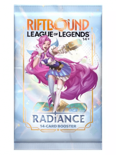 Kartová hra Riftbound TCG - Radiance - Booster (14 kariet)