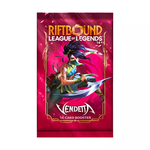 Kartová hra Riftbound TCG – Vendetta – Booster (14 kariet) - League of Legends