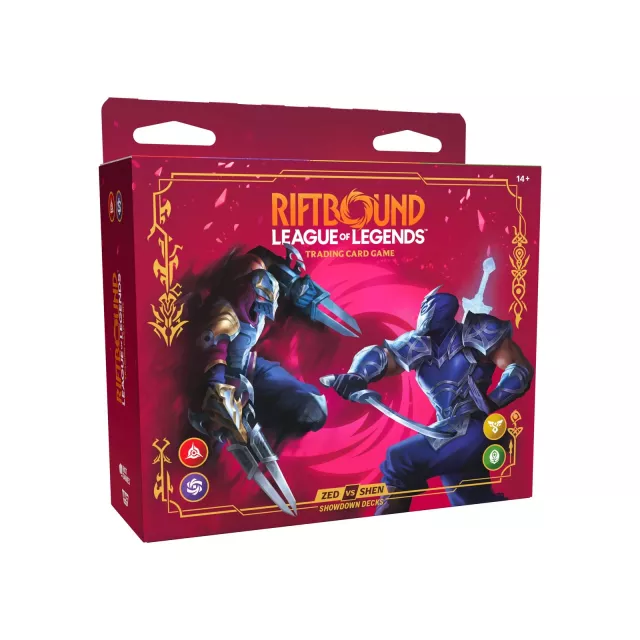 Kartová hra Riftbound TCG - Vendetta - Zed vs. Shen Showdown Deck - League of Legends
