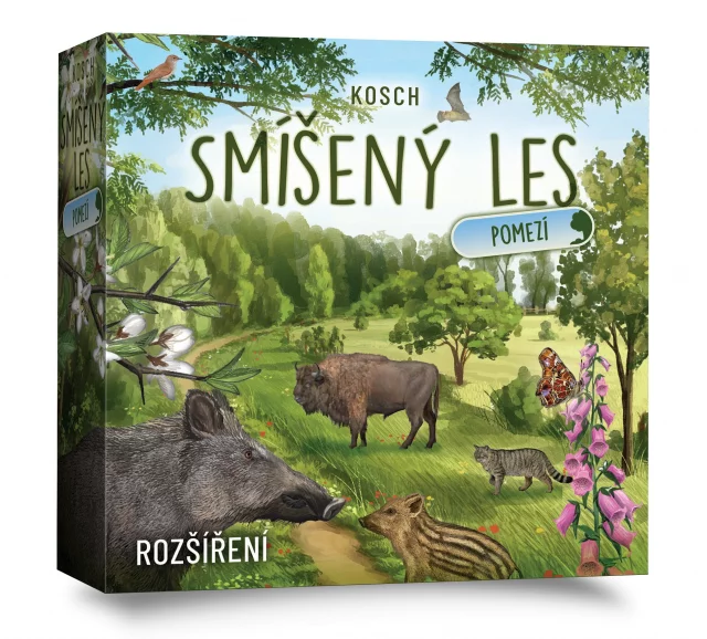 Desková hra Smíšený les: Pomezí (rozšíření)