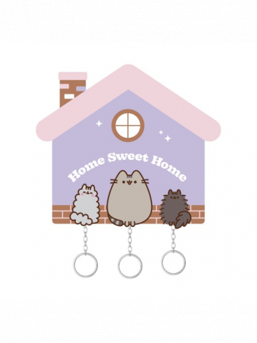 Držiak na kľúče Pusheen - Home Sweet Home
