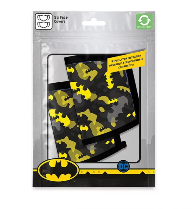 Rúško Batman - Camo (2 pack)