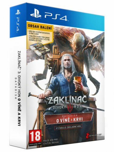 Zaklínač 3: Divoký hon - O Víně a Krvi (PS4)