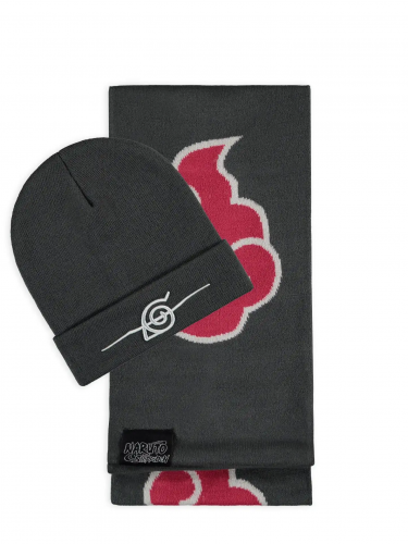 Čiapka so šálom Naruto - Akatsuki