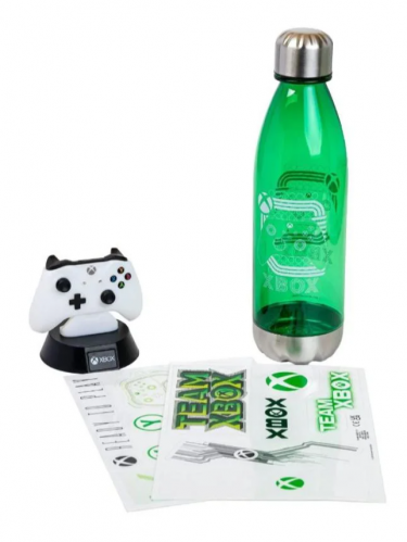 Darčekový set Xbox - Xbox Icon Light (lampička, fľaša, samolepky)