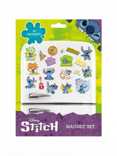 Magnetky Lilo & Stitch - Stitch & Scrump (20 ks)