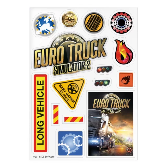 Nálepky Euro Truck Simulator