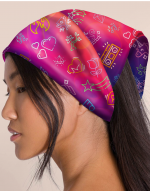 Šatka Just Dance - Red Headwear