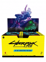Kartová hra Cyberpunk TCG: Welcome to Night City – Booster Box (24 boosterov)