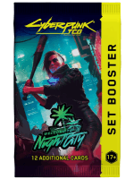 Kartová hra Cyberpunk TCG: Welcome to Night City – Booster (12 kariet)
