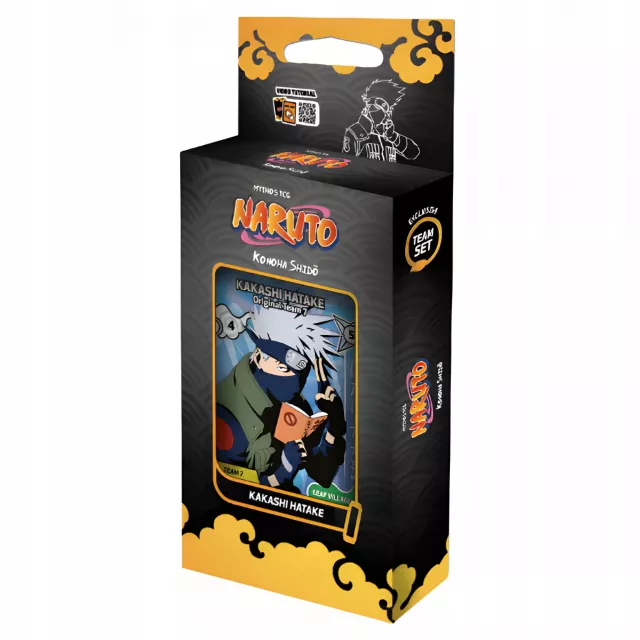 Kartová hra Naruto Mythos TCG: Team Set 2nd Edition - Kakashi Hatake - Zberateľská kartová hra TCG