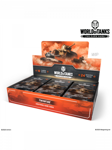 Kartová hra World of Tanks TCG: Twinfire – Booster Box (24 boosterov)