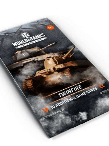 Kartová hra World of Tanks TCG: Twinfire – Booster (10 kariet)