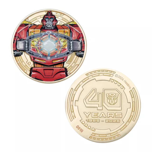 Zberateľská minca Transformers - Limited Edition - Kusovo limitované