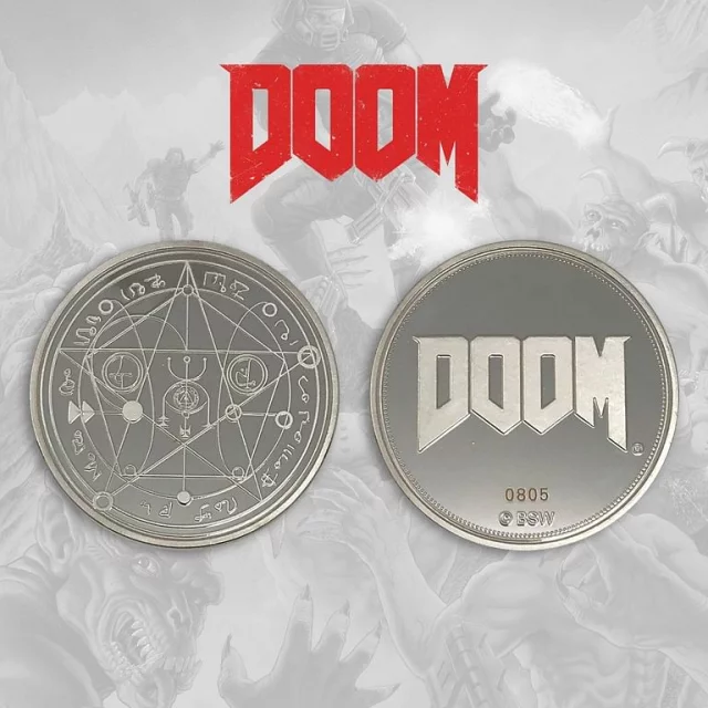 Zberateľská minca Doom