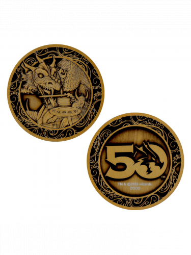 Zberateľská minca Dungeons & Dragons - 50th Anniversary Limited Edition