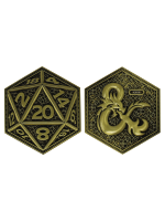 Zberateľská minca Dungeons & Dragons - D20 Flip Coin Limited Edition