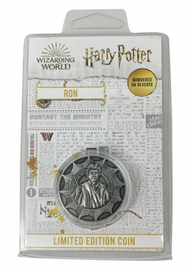 Zberateľská minca Harry Potter - Ron