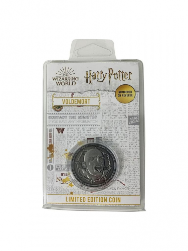 Zberateľská minca Harry Potter - Voldemort