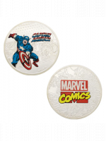 Zberateľská minca Marvel - Captain America Limited Edition