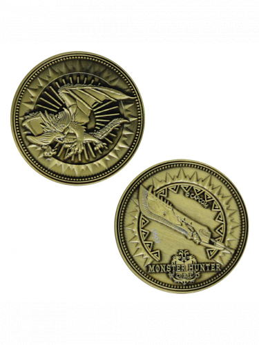 Zberateľská minca Monster Hunter World - Dragon Coin Limited Edition