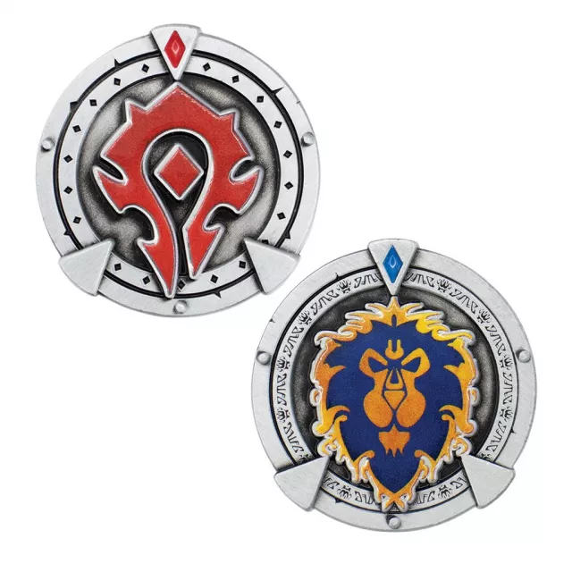 Zberateľská minca World of Warcraft - Alliance & Horde - Kusovo limitované