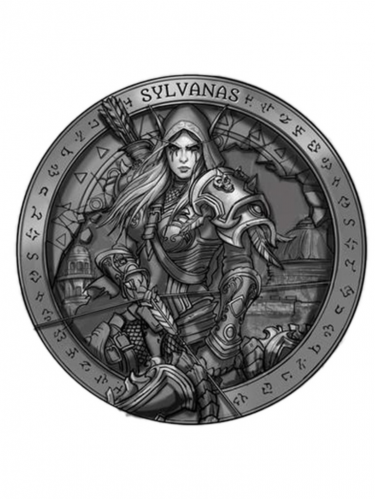 Zberateľská minca World of Warcraft - Sylvanas Commemorative Bronze Medal