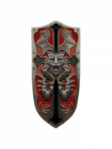Zberateľská plaketka Castlevania - Alucard Shield Limited Edition