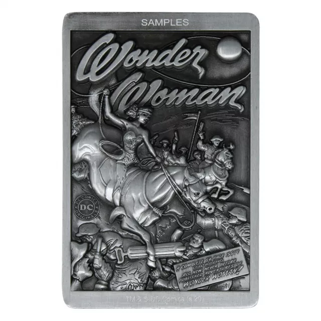 Zberateľská plaketka DC Comics - Wonder Woman - ingot