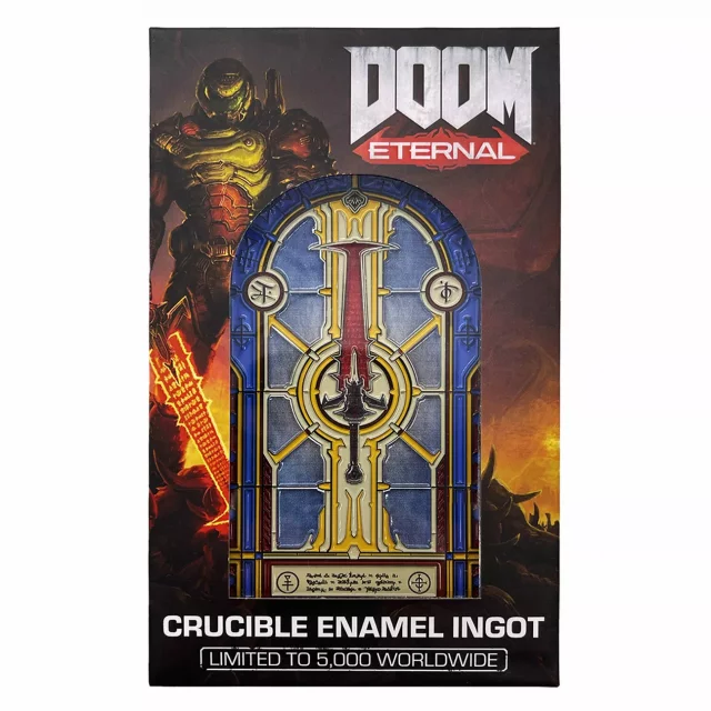 Zberateľská plaketka Doom - Crucible Sword Ingot