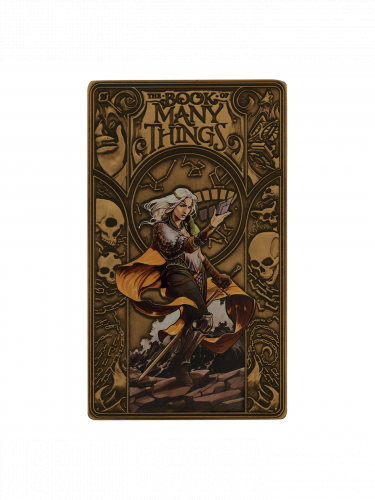 Zberateľská plaketka Dungeons & Dragons - Book of Many Things Limited Edition
