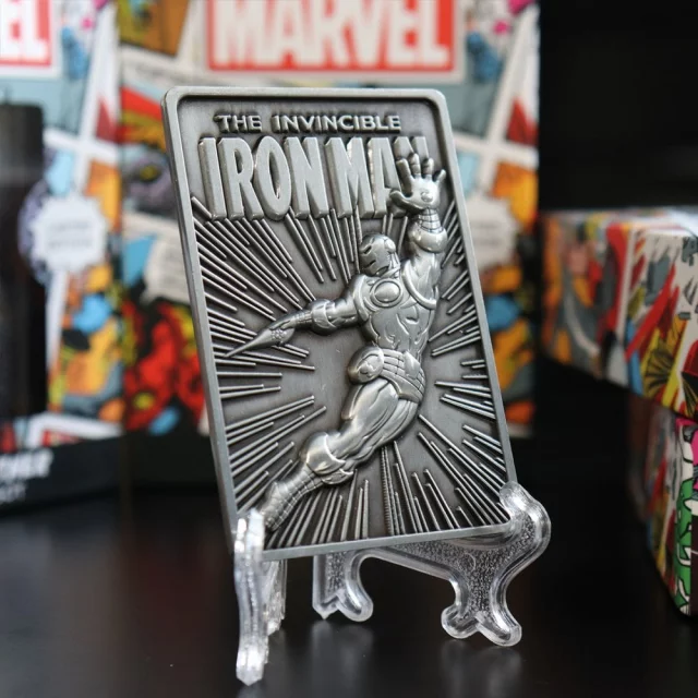 Zberateľská plaketka Marvel - Iron Man