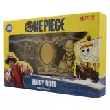 Zberateľská plaketka One Piece - Berry Note Limited Edition - ingot