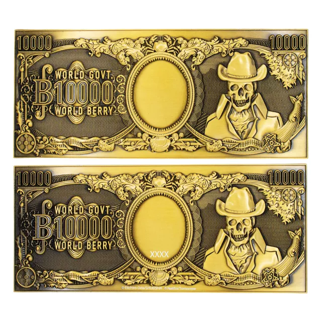 Zberateľská plaketka One Piece - Berry Note Limited Edition - Kusovo limitované