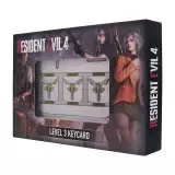 Zberateľská replika Resident Evil 4 - Level 3 Keycard Limited Edition - plaketka