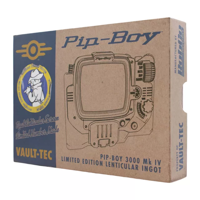 Zberateľská plaketka Fallout - Pip-Boy 3000 Mk IV Limited Edition - Kusovo limitované