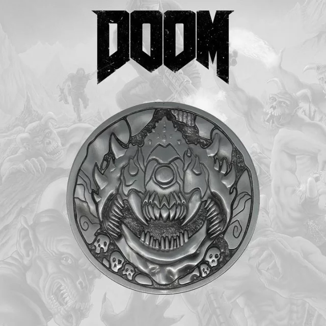 Zberateľský medailon Doom - Cacodemon
