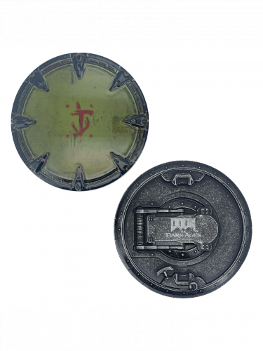 Zberateľský medailón Doom: The Dark Ages - Saw Shield
