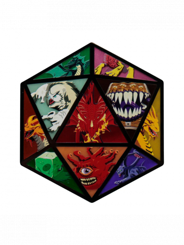 Zberateľský medailón Dungeons & Dragons - D20