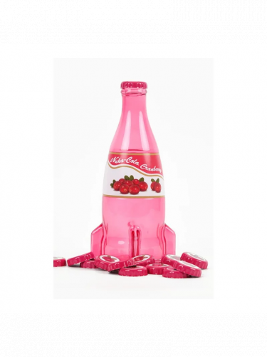 Replika Fallout - Nuka Cola Cranberry Glass Bottle