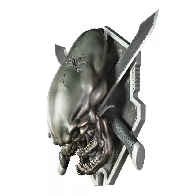 Replika Halo - Plaketa na zeď Legendary Icon Sculpture Grunt (Dark Horse) - Dekorácie