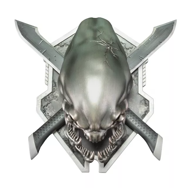Replika Halo - Plaketa na zeď Legendary Icon Sculpture Grunt (Dark Horse) - Dekorácie