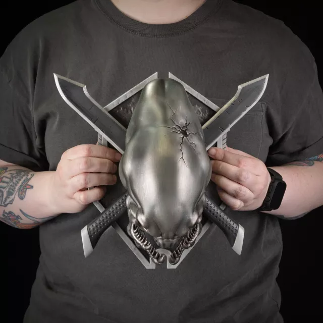 Replika Halo - Plaketa na zeď Legendary Icon Sculpture Grunt (Dark Horse) - Dekorácie
