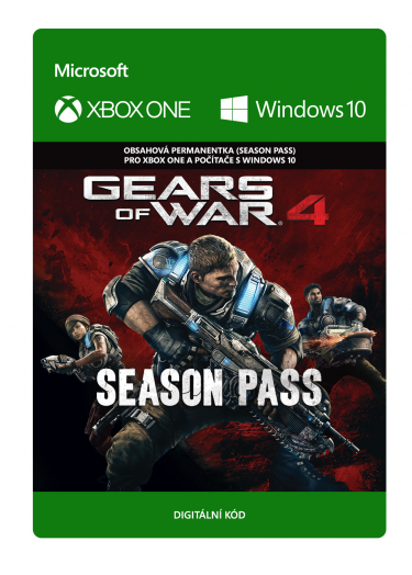 Gears of War 4 - Season Pass - Xbox One, Win - stažení - ESD (XONE)