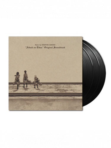 Oficiálny soundtrack Attack on Titan (Season 1) na 3x LP